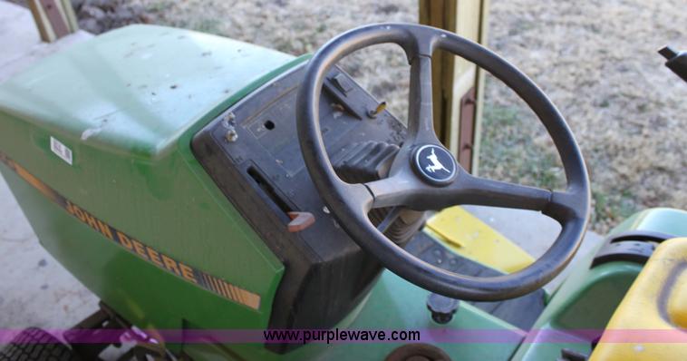 image for item 6814 John Deere 260 riding lawn mower