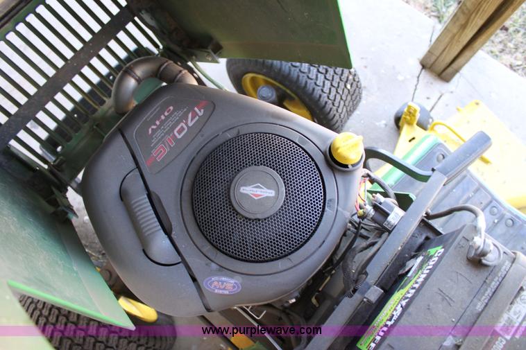 image for item 6814 John Deere 260 riding lawn mower