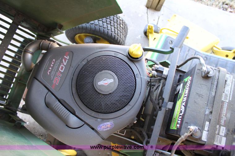 image for item 6814 John Deere 260 riding lawn mower