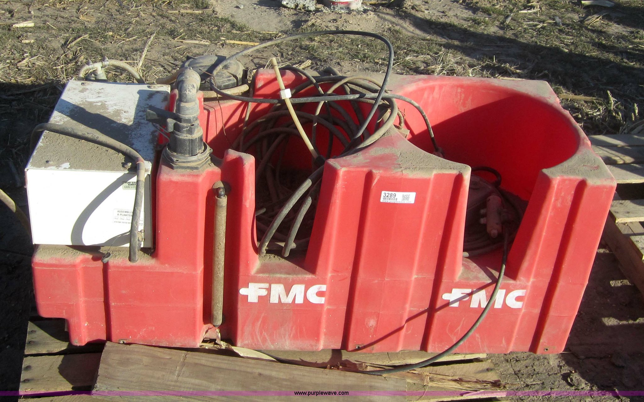 FMC chemical injection system in Sedgwick, KS | Item 3289 sold | Purple ...