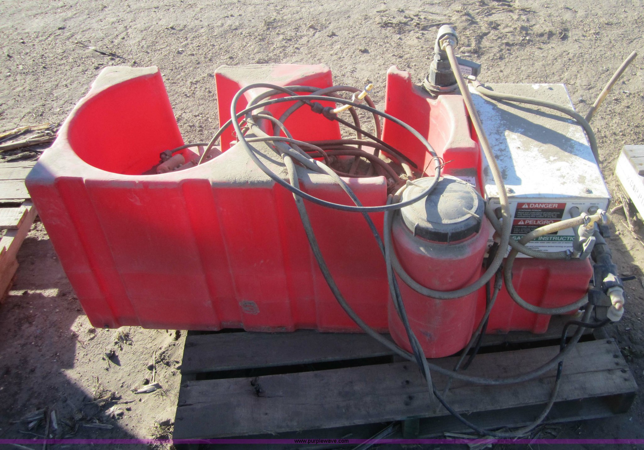 FMC chemical injection system in Sedgwick, KS | Item 3289 sold | Purple ...