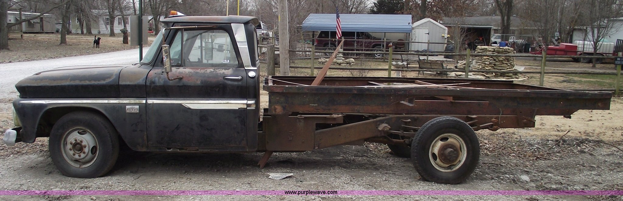 1966 Chevrolet C30 dually dumpbed truck in Grandview, MO Item 5472 sold Purple Wave