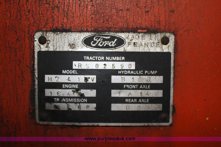 image for item 5022 1982 Ford A-66 wheel loader