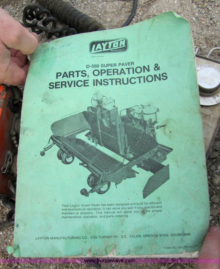 image for item 5218 Layton D-550