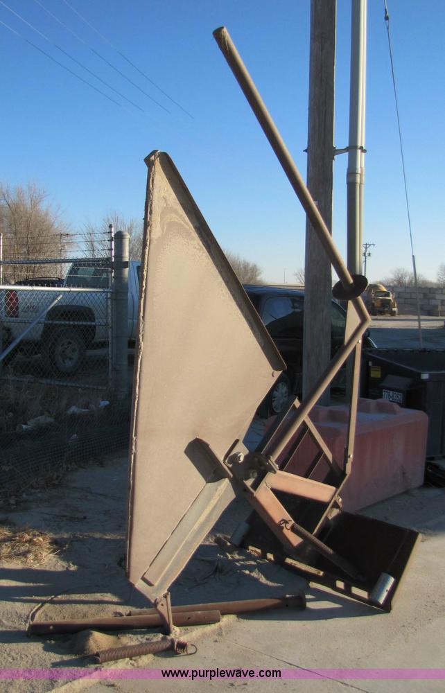 image for item 5300 Shop built silt fence plow