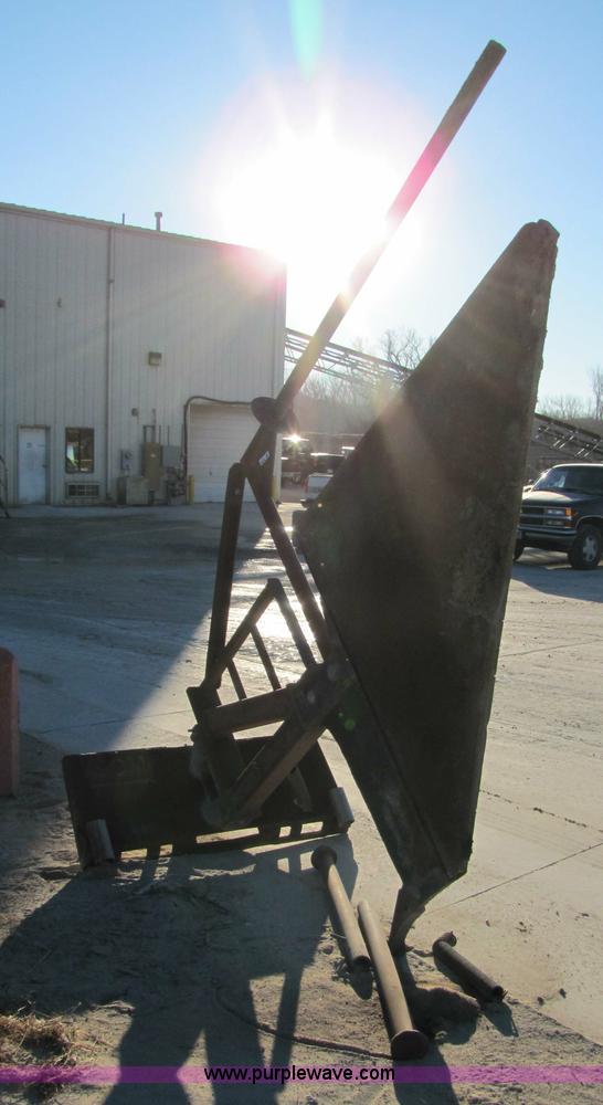 image for item 5300 Shop built silt fence plow