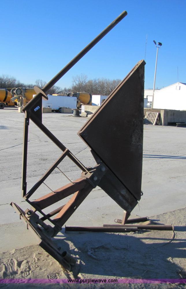 image for item 5300 Shop built silt fence plow