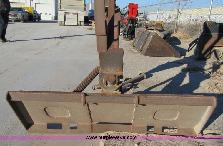 image for item 5300 Shop built silt fence plow