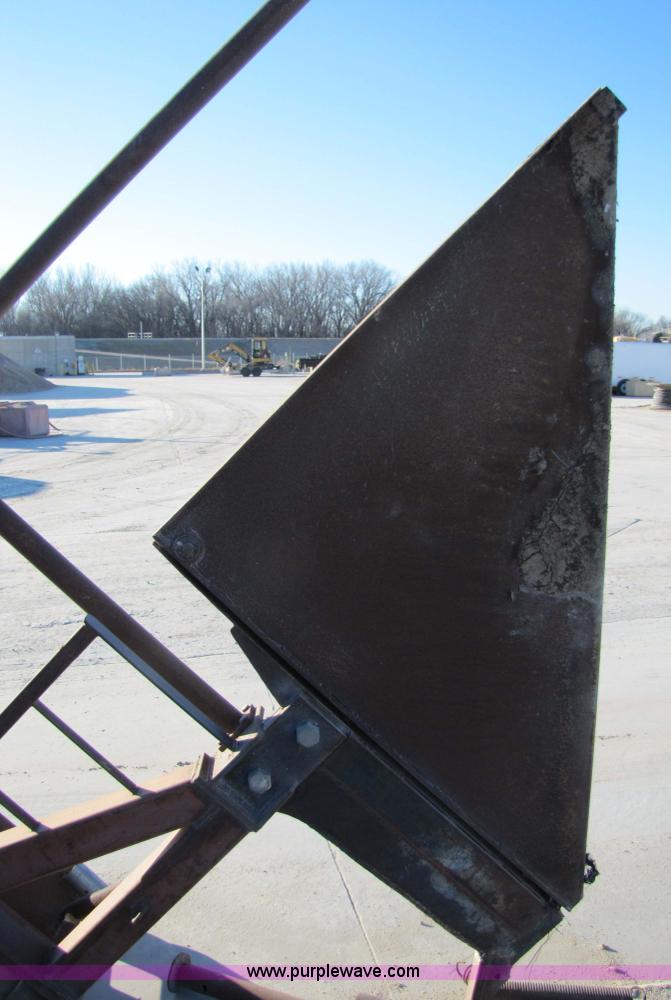 image for item 5300 Shop built silt fence plow