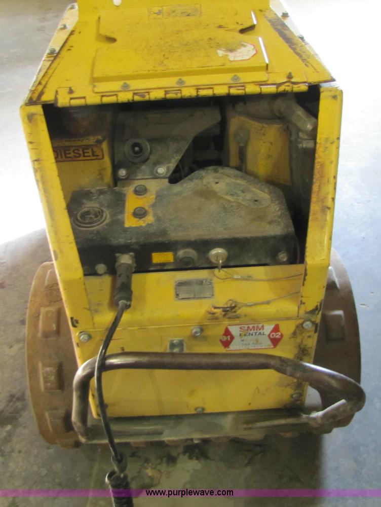 image for item 5301 Wacker RT820 vibratory walk behind packer