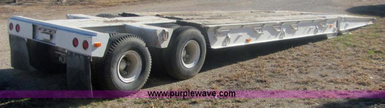 image for item 6816 1962 Hyster 40 ton equipment trailer