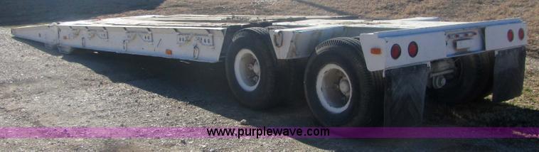 image for item 6816 1962 Hyster 40 ton equipment trailer