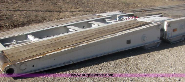 image for item 6816 1962 Hyster 40 ton equipment trailer