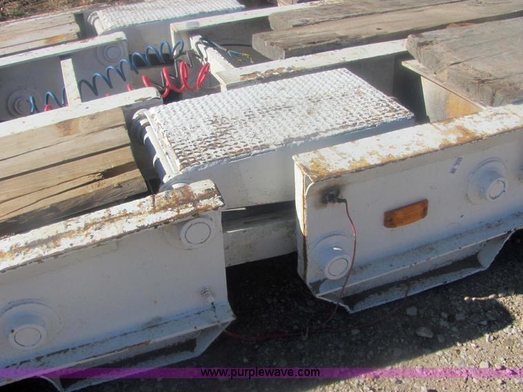 image for item 6816 1962 Hyster 40 ton equipment trailer