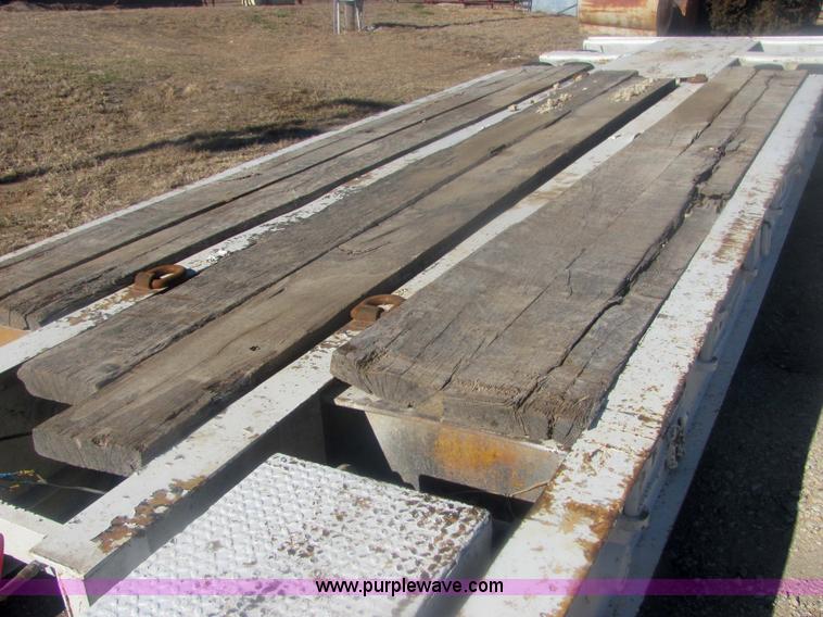 image for item 6816 1962 Hyster 40 ton equipment trailer