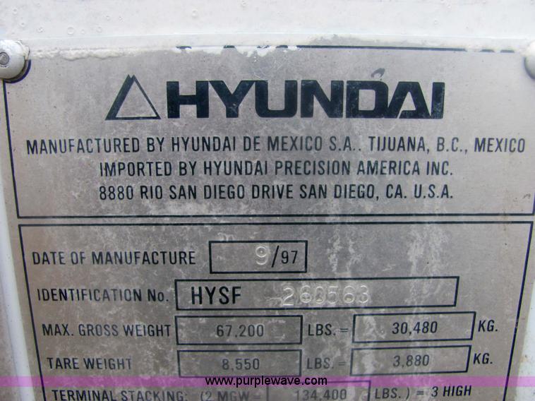 image for item 6817 1997 aluminum storage container