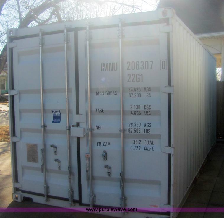 image for item 6824 2007 steel storage container