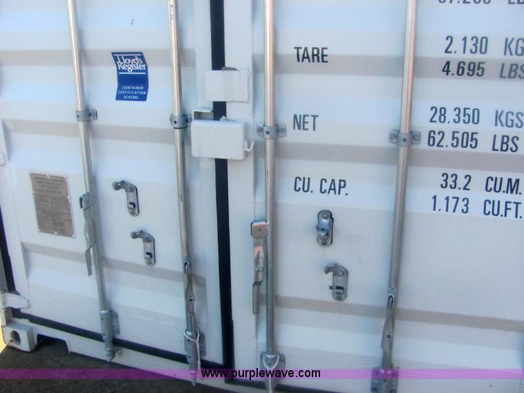 image for item 6824 2007 steel storage container
