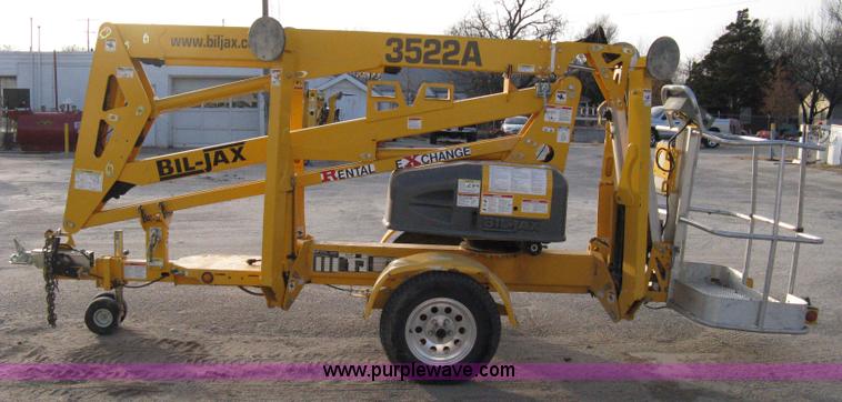 image for item 8080 2008 Bil-jax 3522A aerial lift