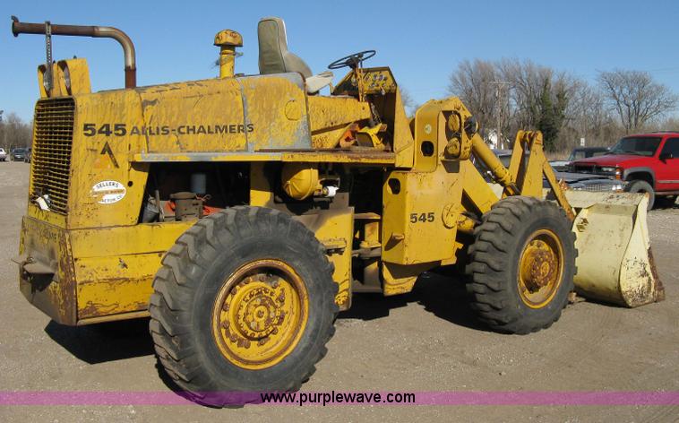 image for item 8100 1967 Allis-Chalmers 545 wheel loader