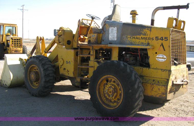 image for item 8100 1967 Allis-Chalmers 545 wheel loader