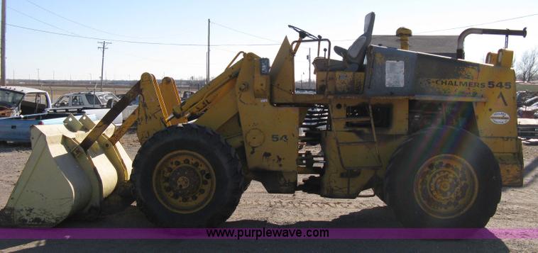 image for item 8100 1967 Allis-Chalmers 545 wheel loader