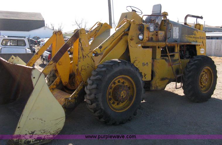 image for item 8100 1967 Allis-Chalmers 545 wheel loader