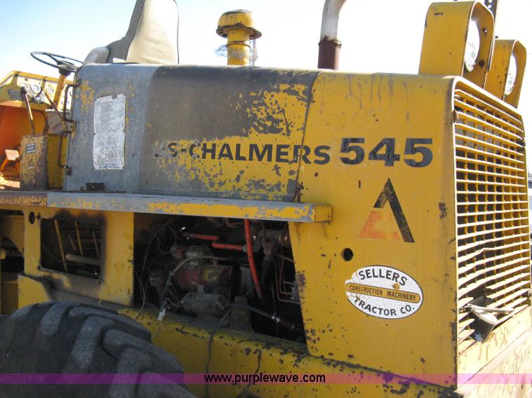 image for item 8100 1967 Allis-Chalmers 545 wheel loader