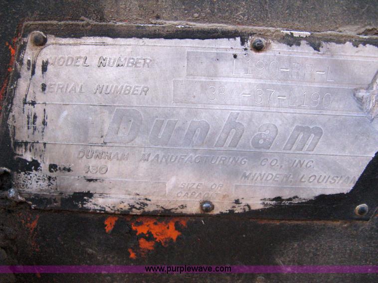 image for item 8104 Dunham L190-RR-L knuckle boom grapple lift