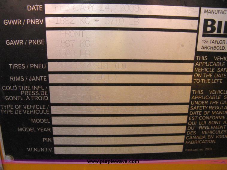 image for item 8106 2008 Bil-jax 3522A aerial lift