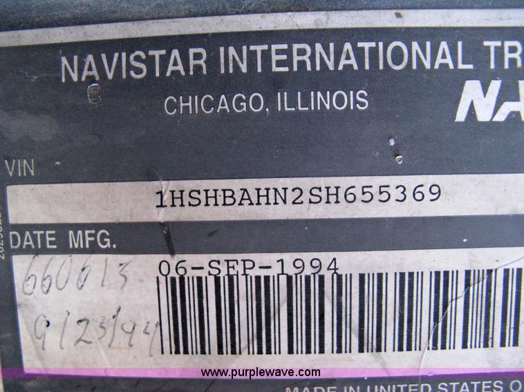 image for item 8108 1995 International 8100 semi truck