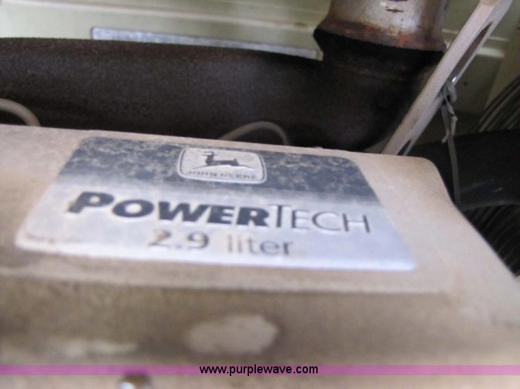 image for item 9007 2000 Ingersoll Rand P100WJD portable air compressor