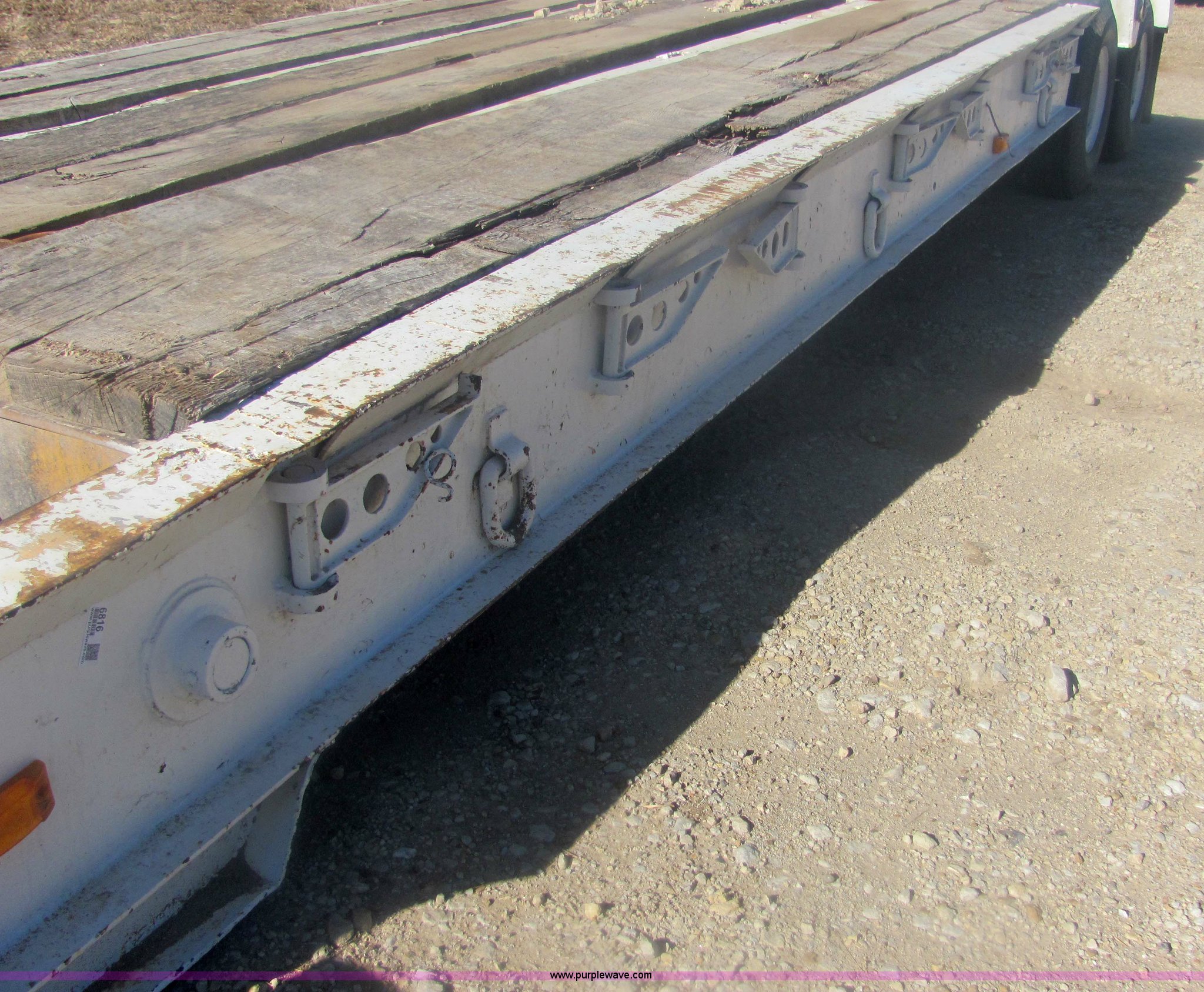 1962 Hyster 40 ton equipment trailer in Augusta, KS Item 6816 sold