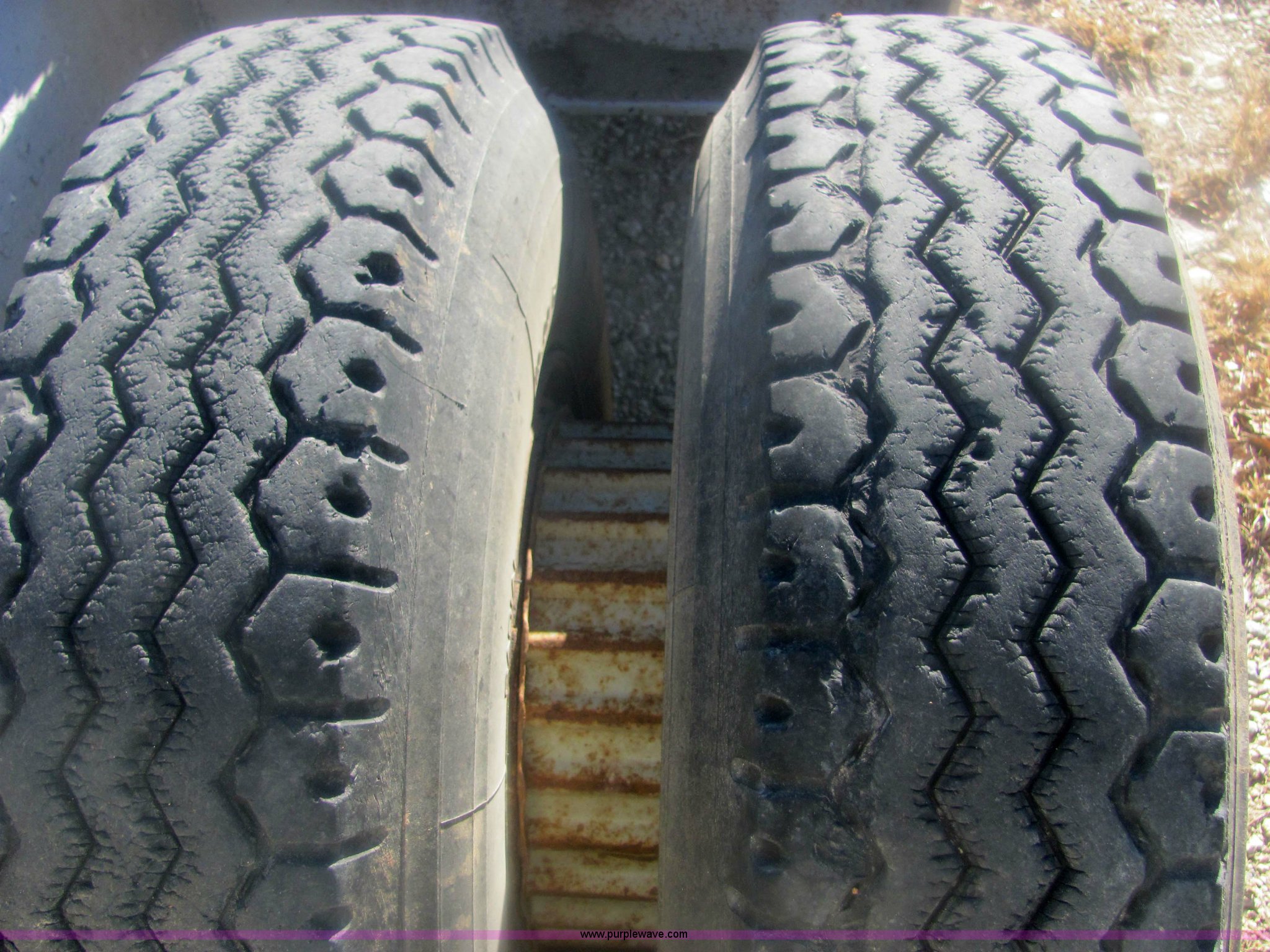 1962 Hyster 40 ton equipment trailer in Augusta, KS Item 6816 sold