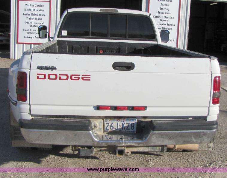 image for item 1023 1997 Dodge Ram 3500 extended cab pickup truck