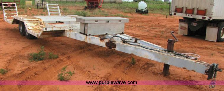 image for item 3485 Custom built combine trailer