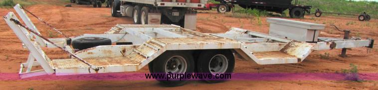 image for item 3485 Custom built combine trailer