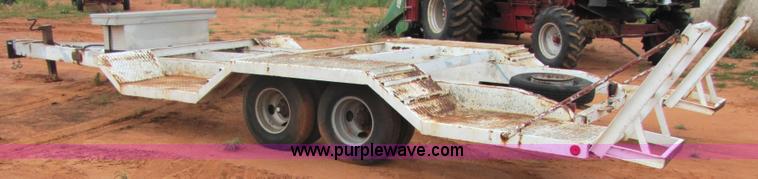 image for item 3485 Custom built combine trailer