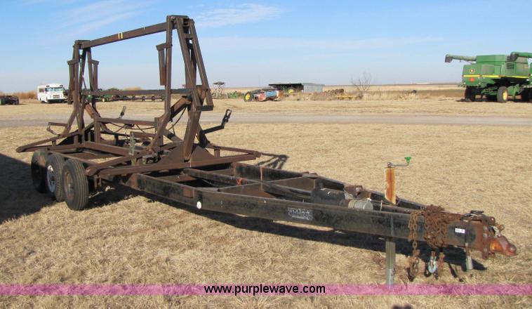 image for item 3560 Homemade double header trailer