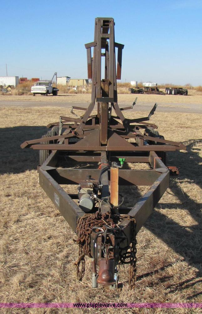 image for item 3560 Homemade double header trailer