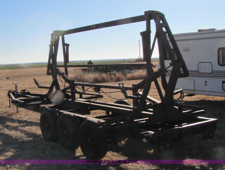 image for item 3560 Homemade double header trailer