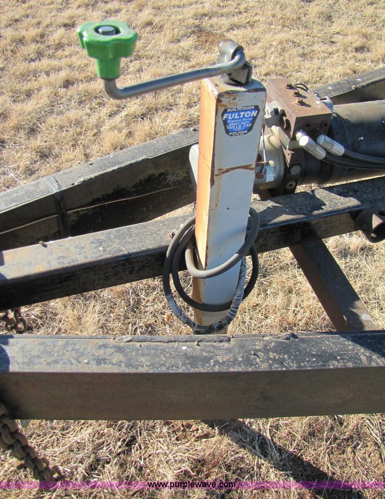 image for item 3560 Homemade double header trailer