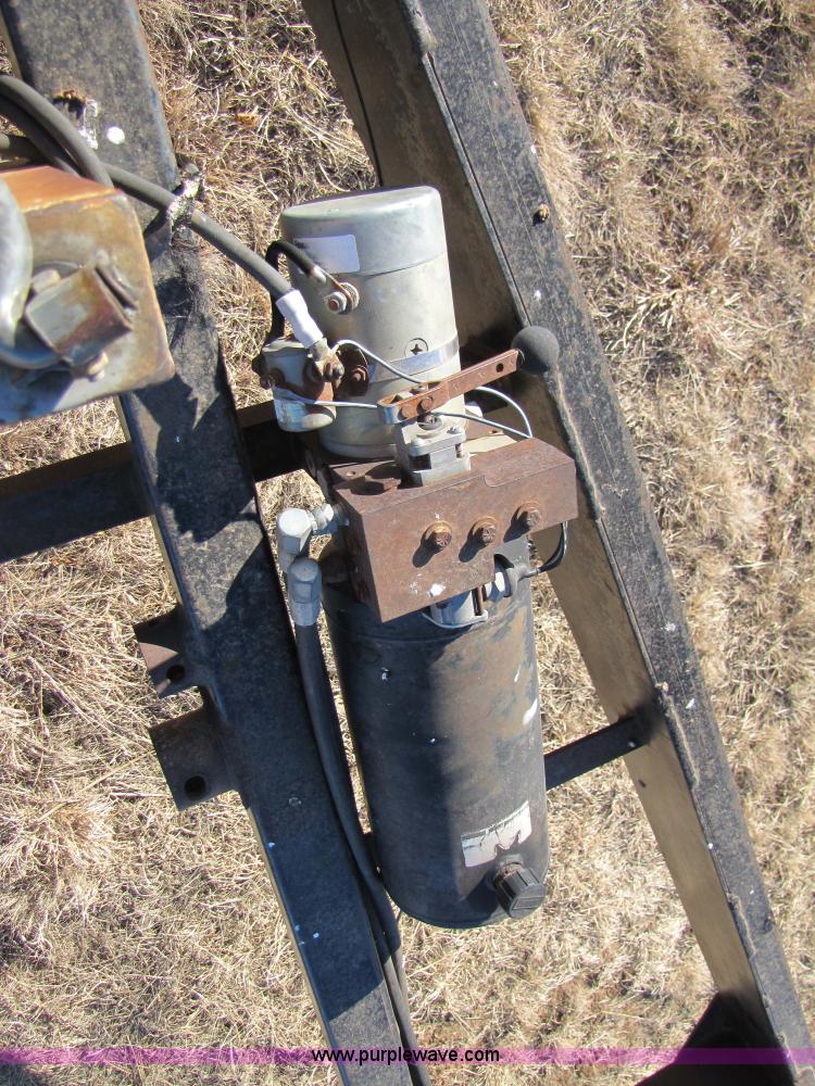 image for item 3560 Homemade double header trailer