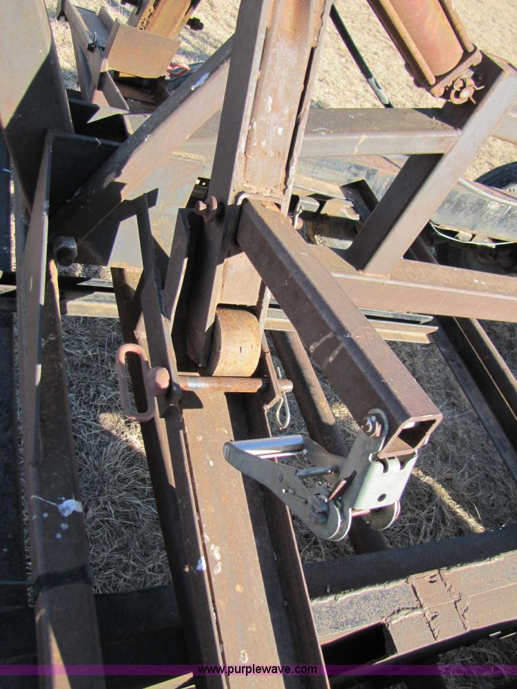 image for item 3560 Homemade double header trailer