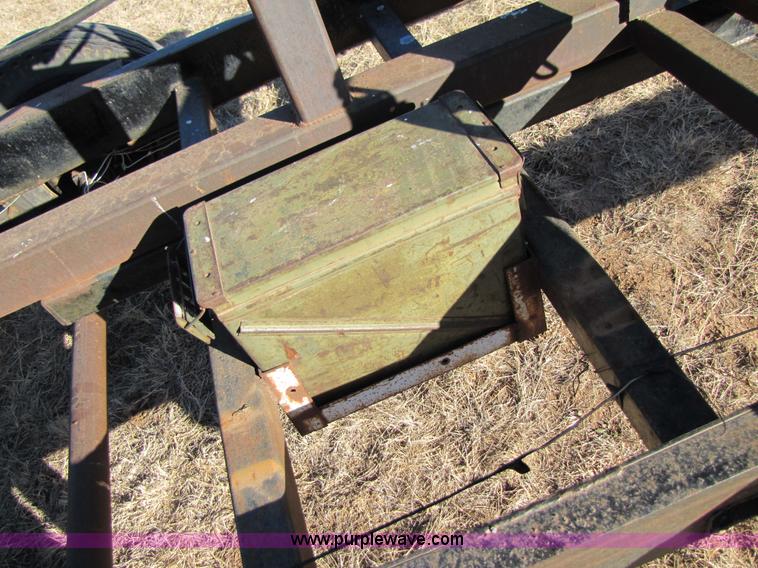 image for item 3560 Homemade double header trailer