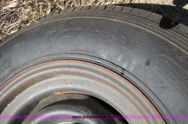 image for item 3560 Homemade double header trailer