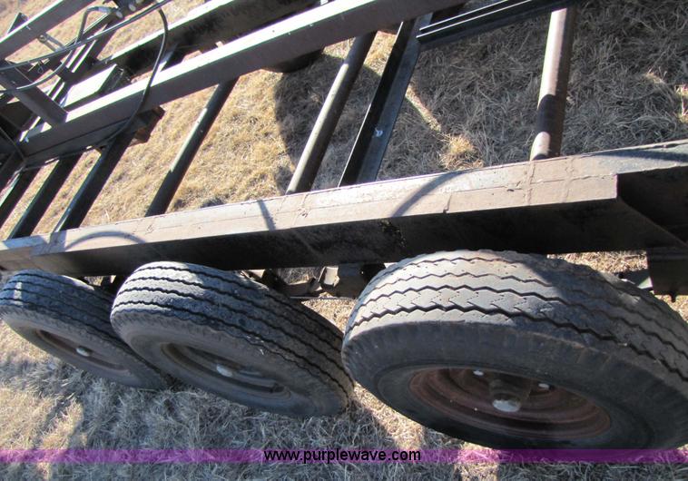 image for item 3560 Homemade double header trailer