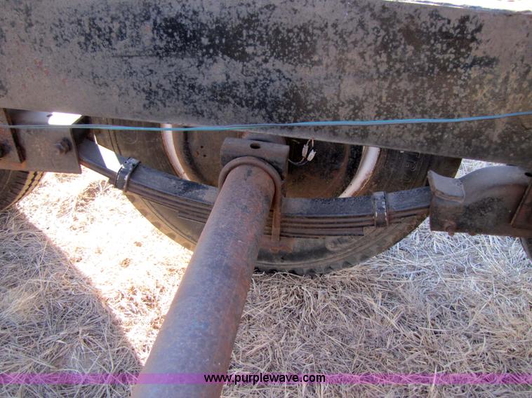 image for item 3560 Homemade double header trailer