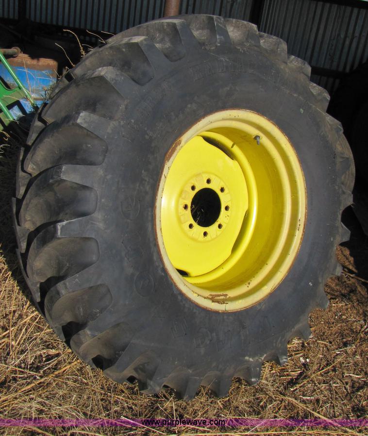 image for item 3563 18.4R26 radial tire and rim