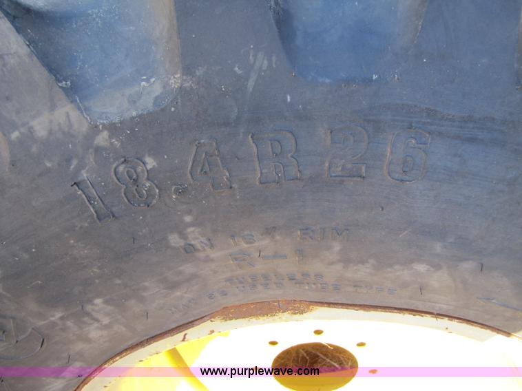 image for item 3563 18.4R26 radial tire and rim
